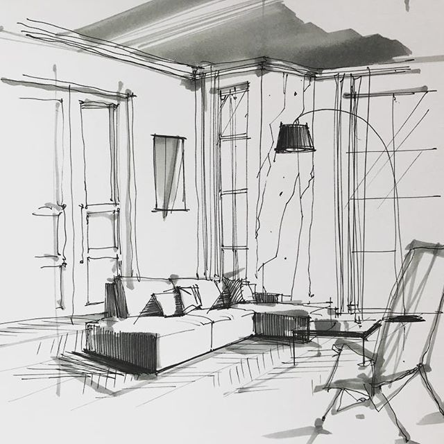 Interior sketch